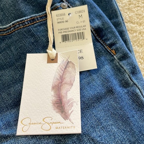 Jessica Simpson maternity jeans. Size M. NWT. - Picture 2 of 2